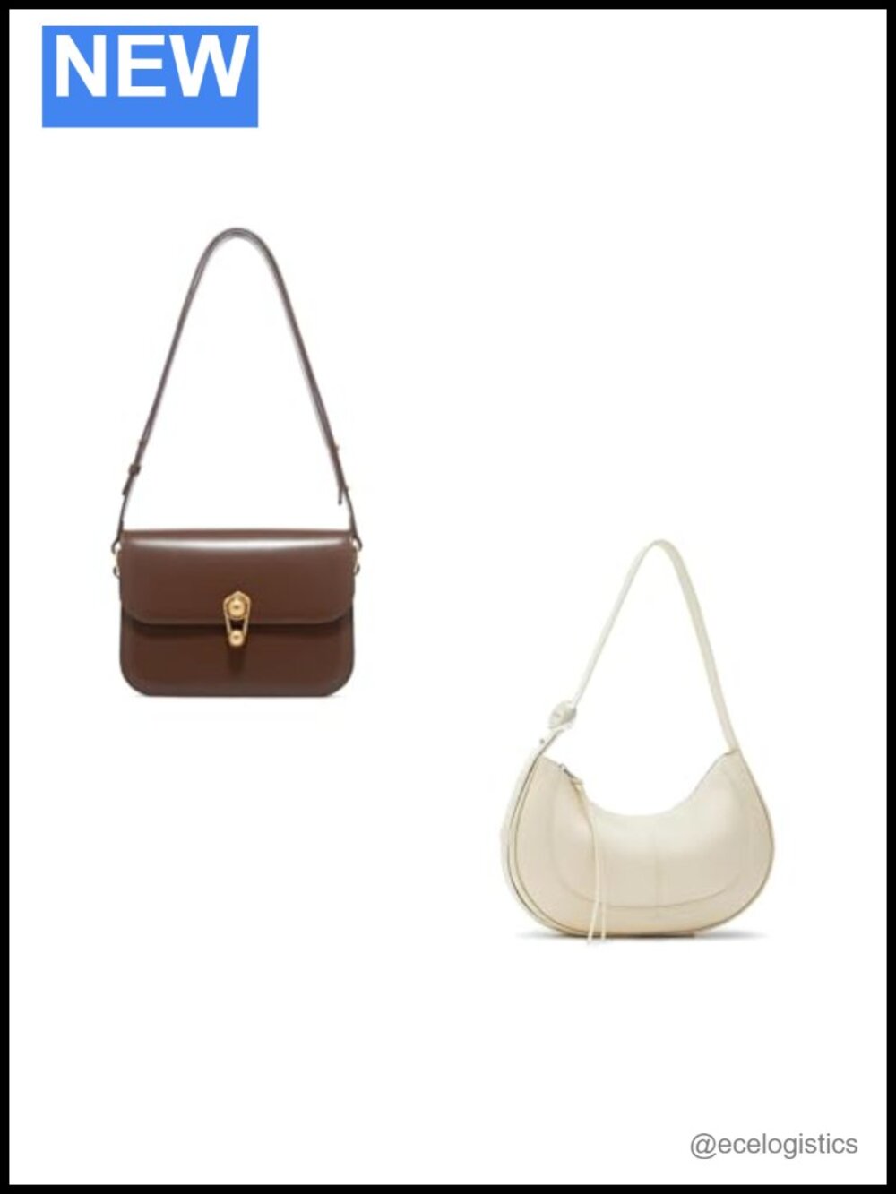 Leather Shoulder Bag Women Crossbody Purse Retro Handbag